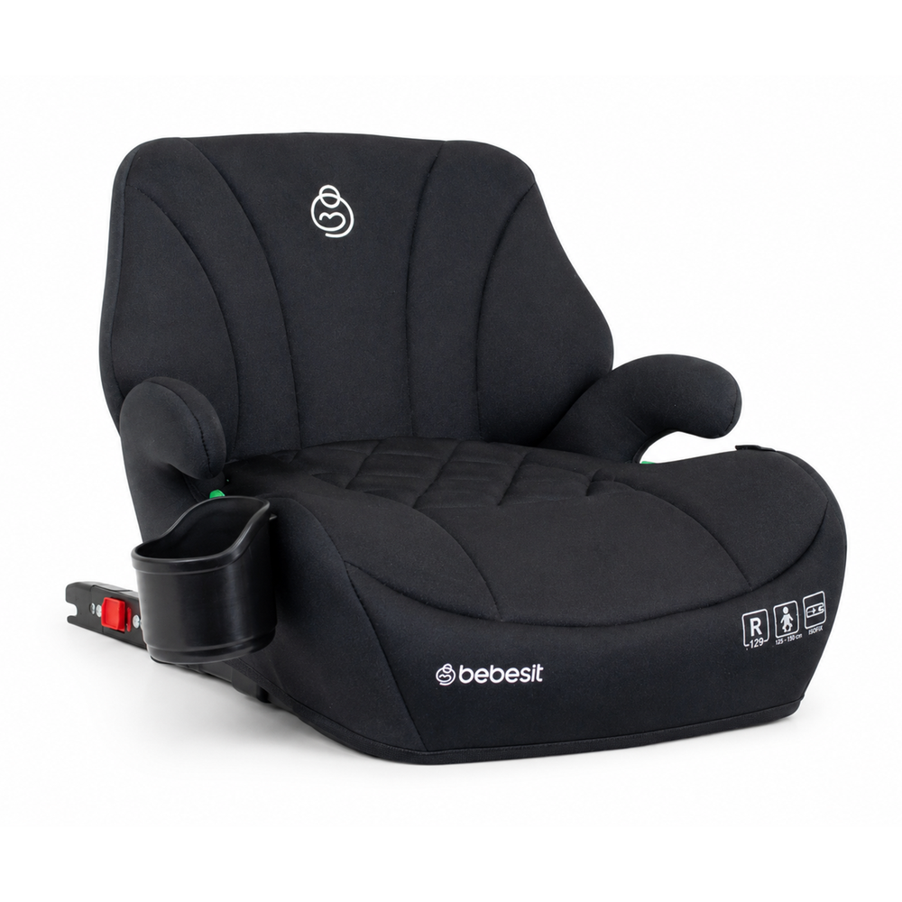 Alzador Isofix con Respaldo Fast Fix Negro