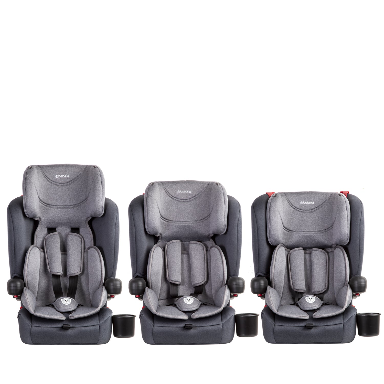 Silla de Auto Butaca SmartFix Isofix Gris