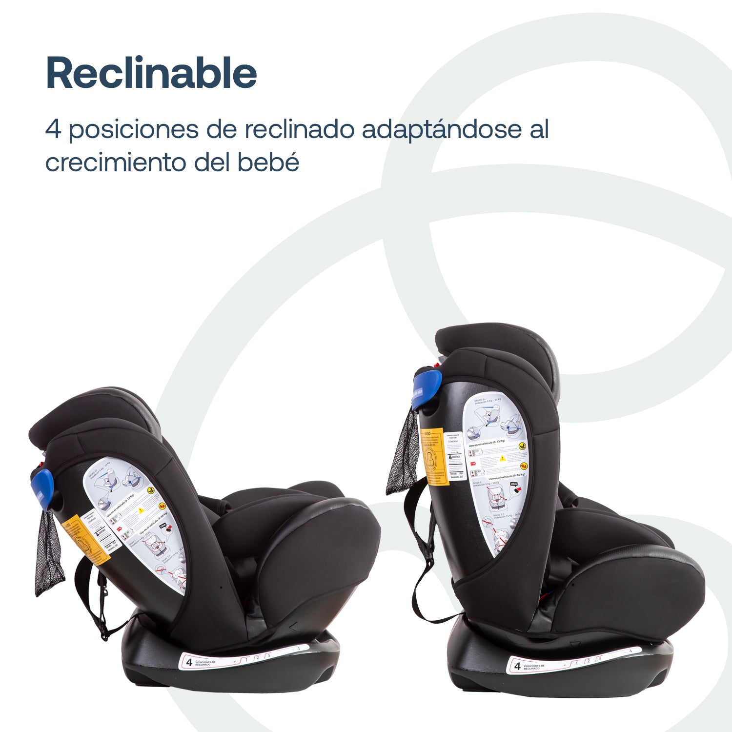 Silla de Auto Convertible Advance Negra