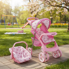 Juguete Coche Travel Muñeca Flor