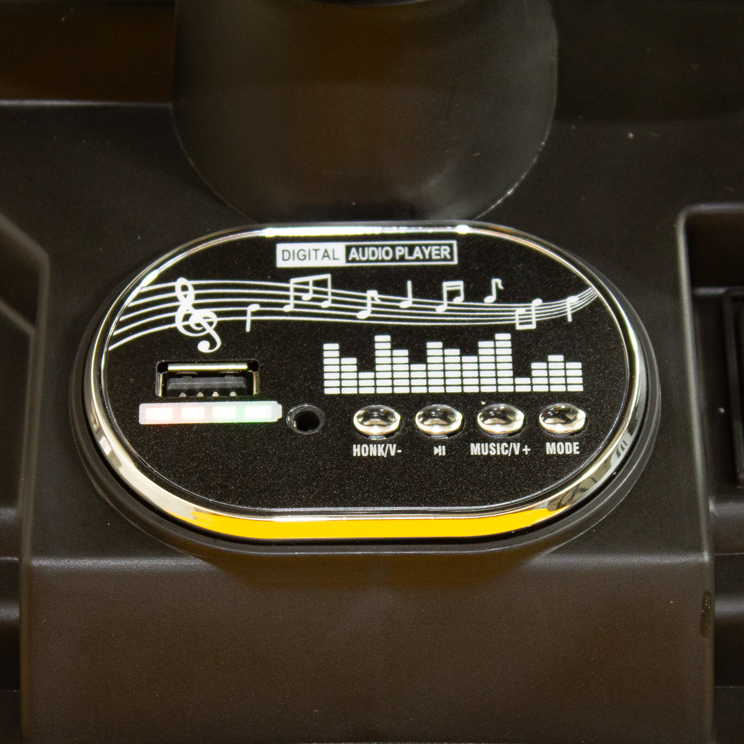 Camión Eléctrico Retroexcavadora Todoterreno Infantil Amarillo