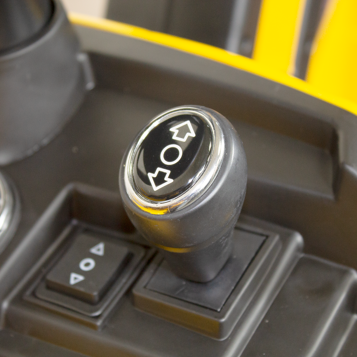 Camión Eléctrico Retroexcavadora Todoterreno Infantil Amarillo