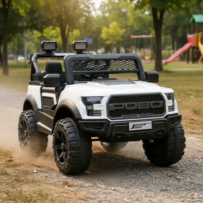 Camioneta Eléctrica FullExpedition Niño Niño Infantil Blanco