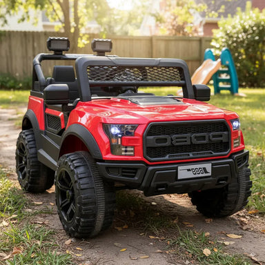Camioneta Eléctrica FullExpedition Niños Niñas Infantil Rojo