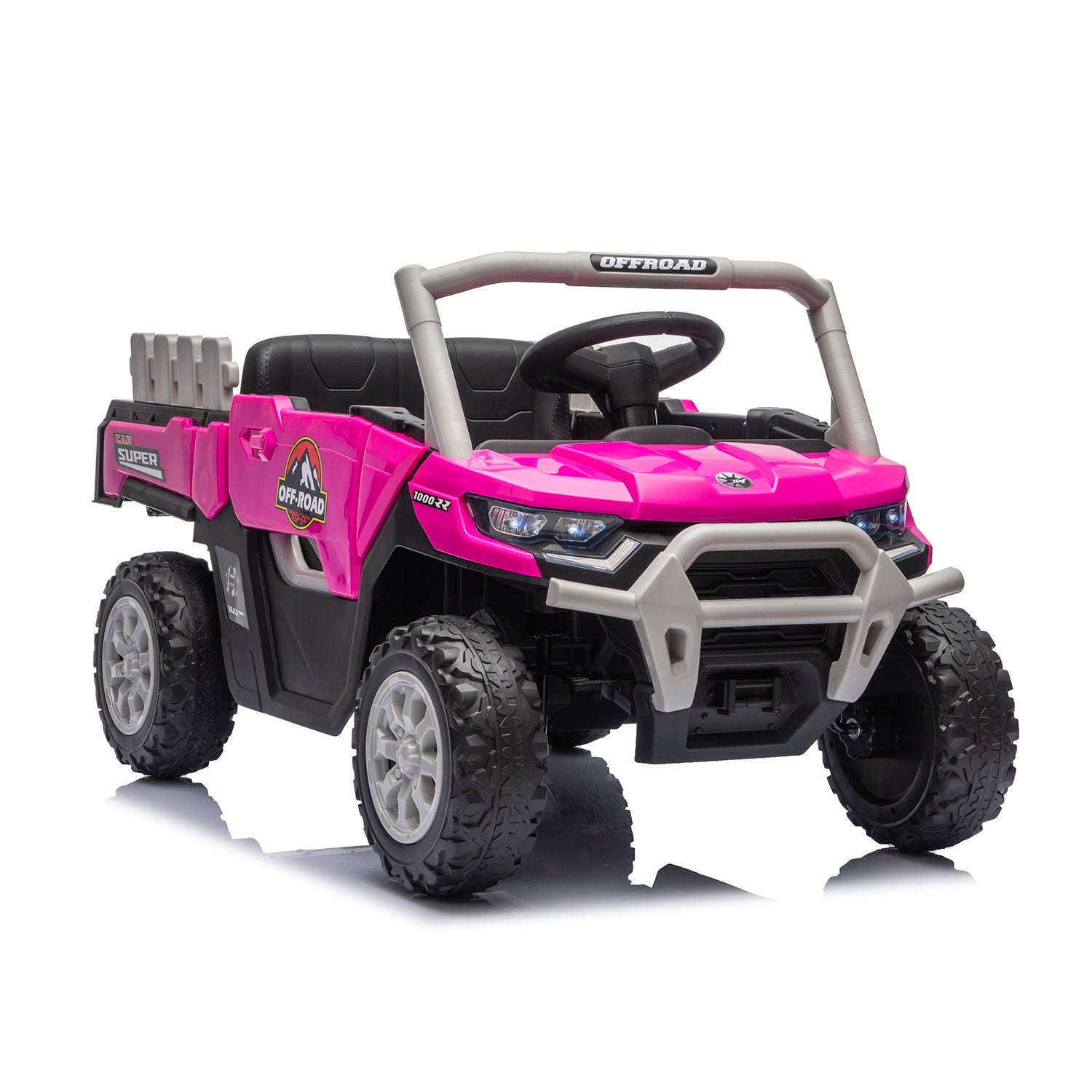 Auto Buggy Camioneta Trex Rosada