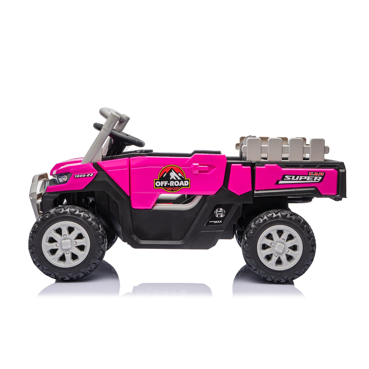 Auto Buggy Camioneta Trex Rosada