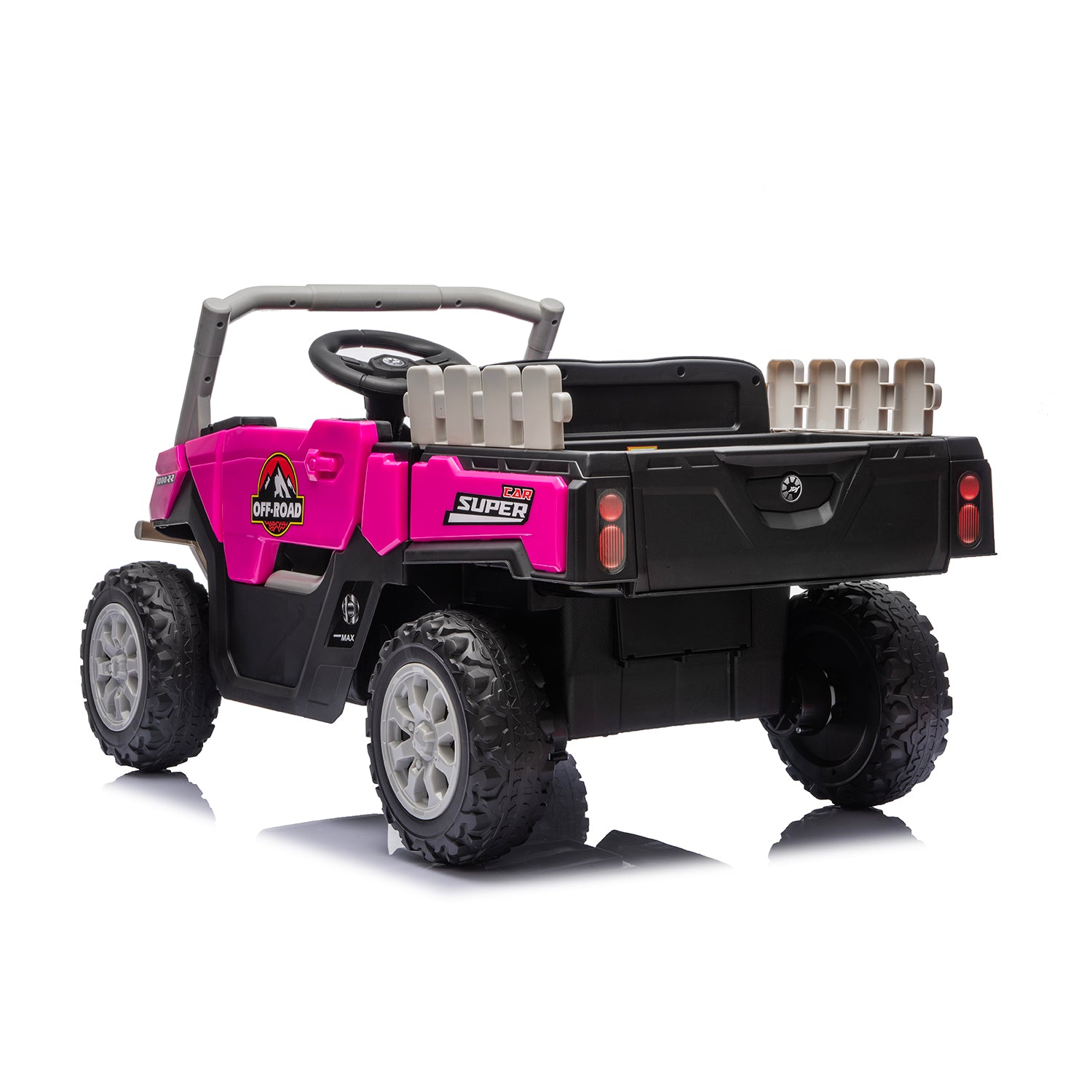 Auto Buggy Camioneta Trex Rosada