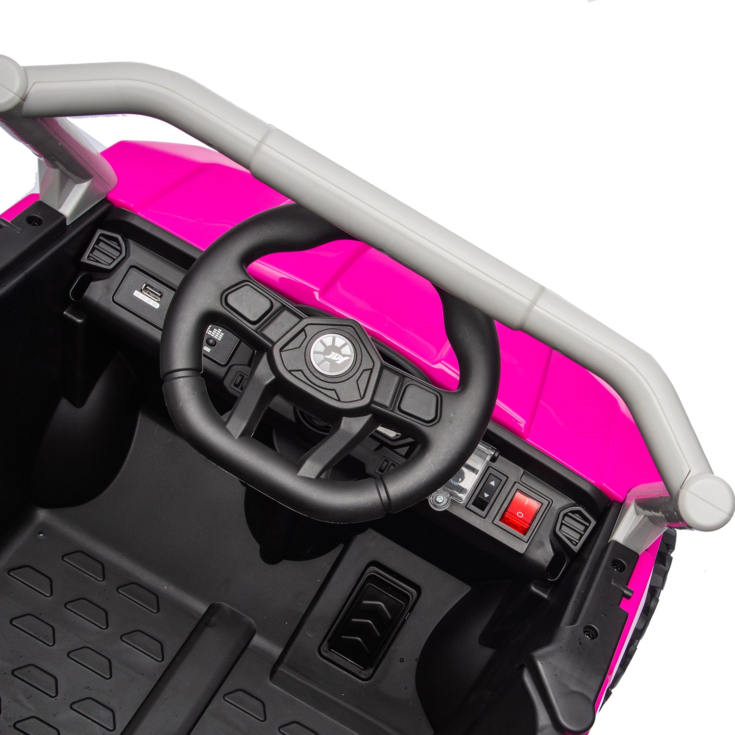 Auto Buggy Camioneta Trex Rosada