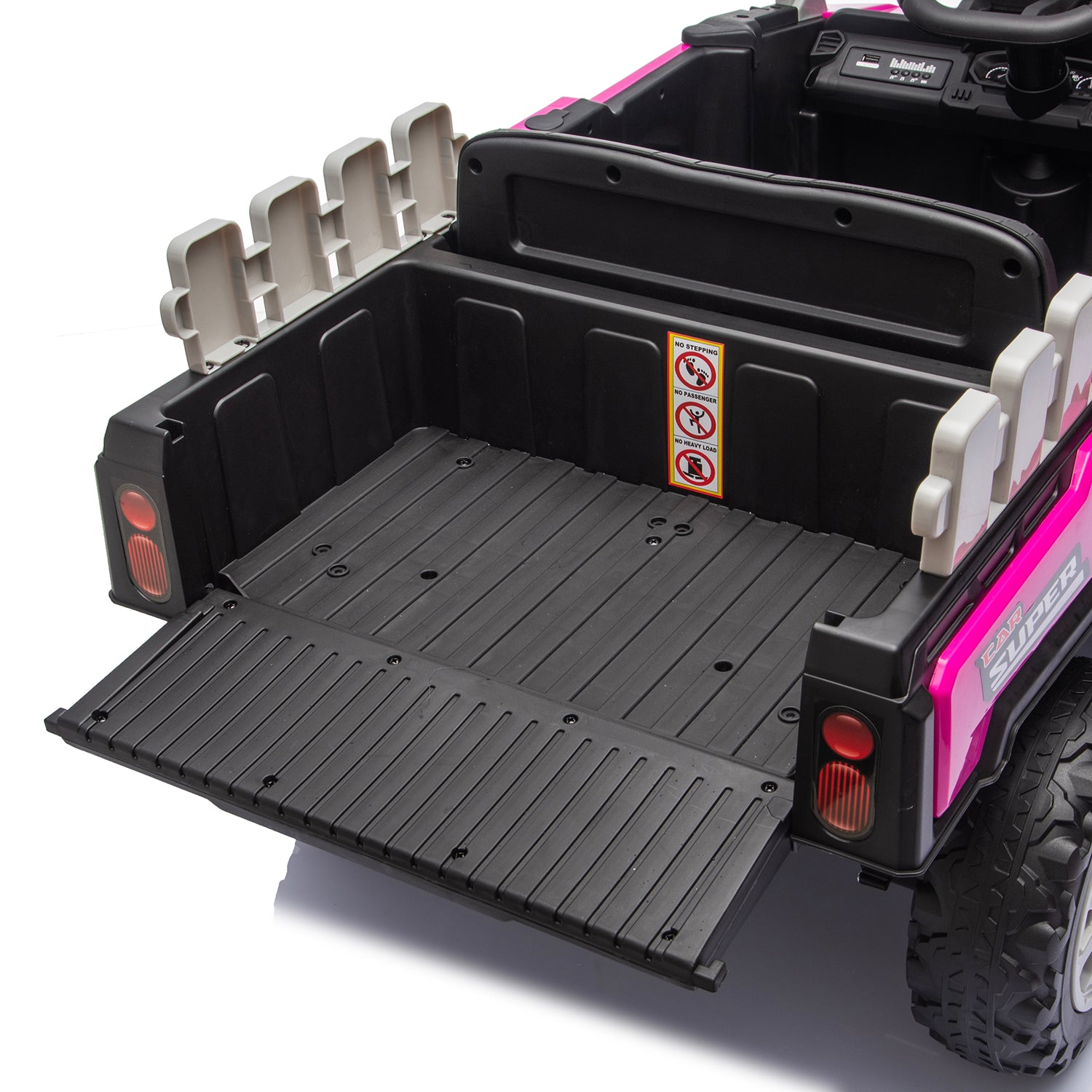 Auto Buggy Camioneta Trex Rosada