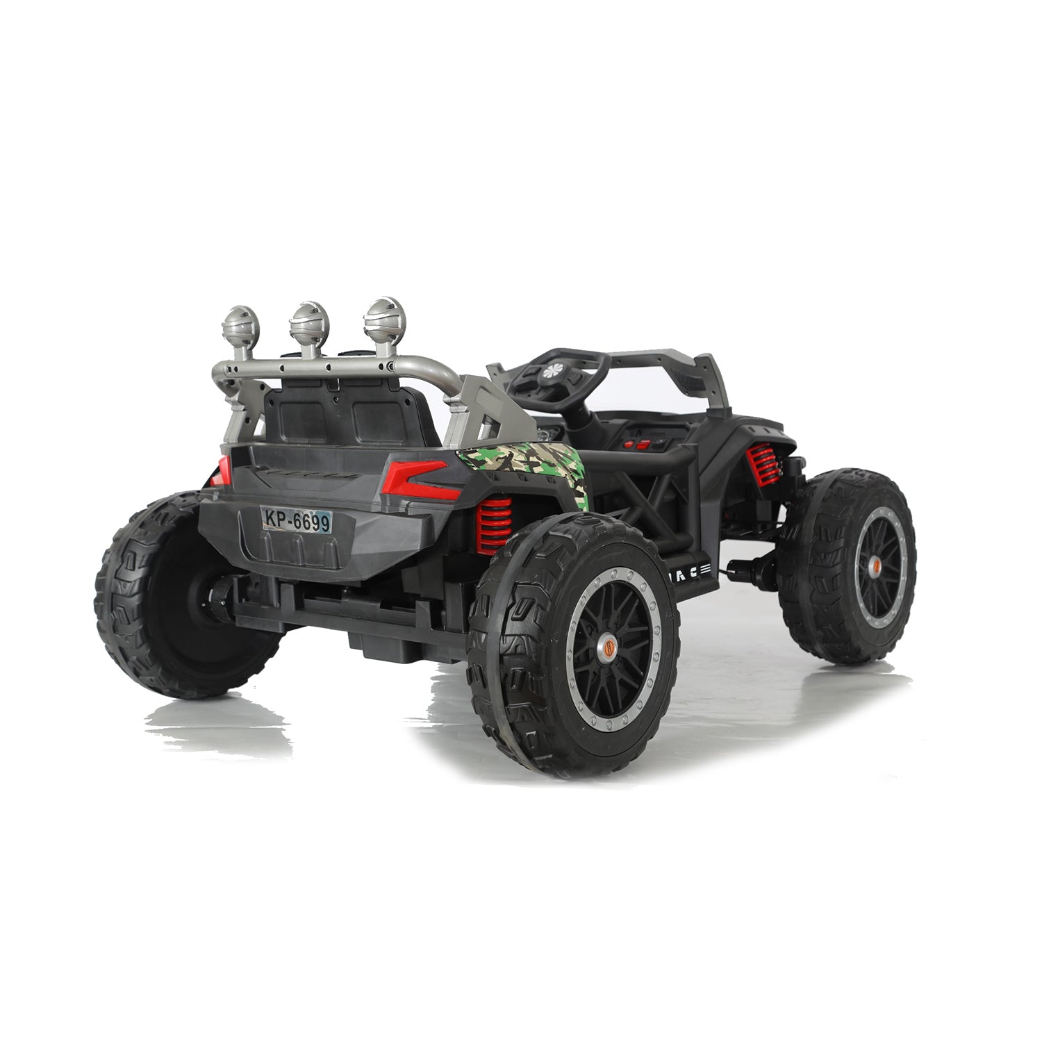 Auto a Batería Infantil ExtremeBuggy Camuflaje