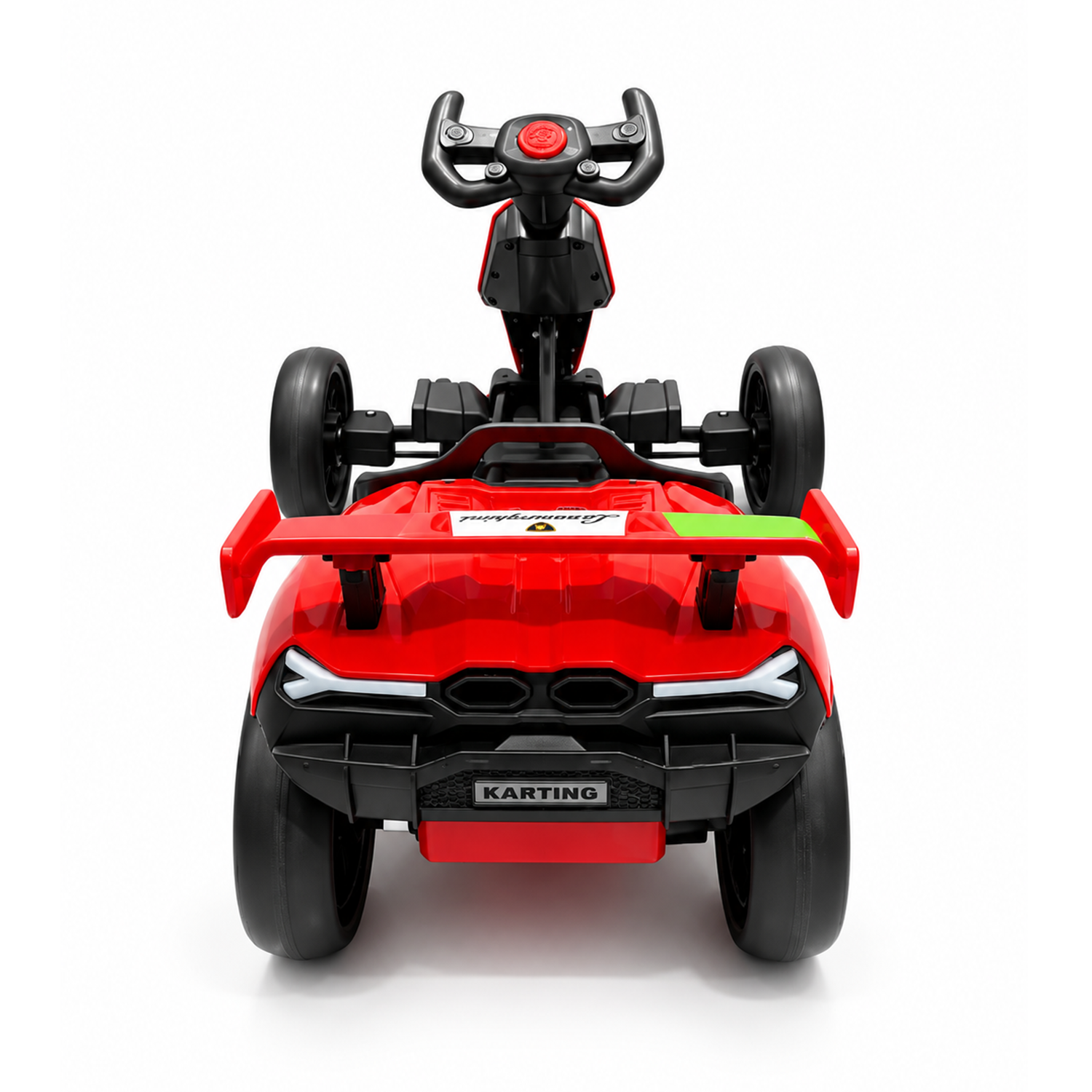 Auto a Batería Infantil E-GoKart Race4fun Rojo
