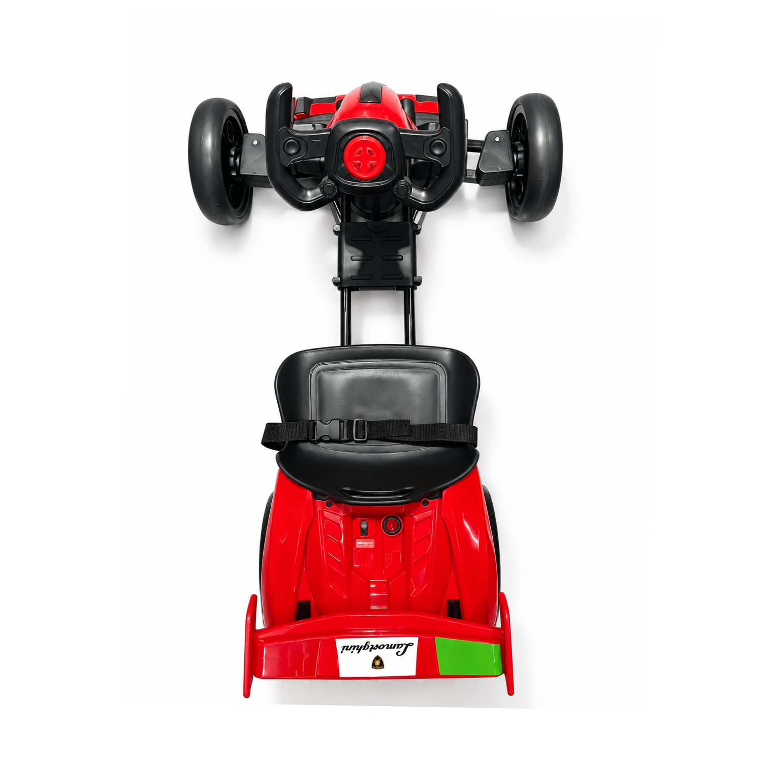 Auto a Batería Infantil E-GoKart Race4fun Rojo