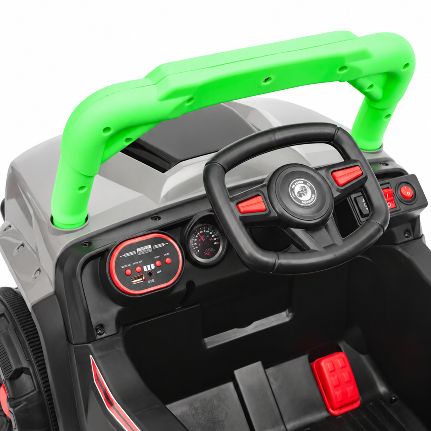 Auto a Batería Infantil AppBuggy Verde