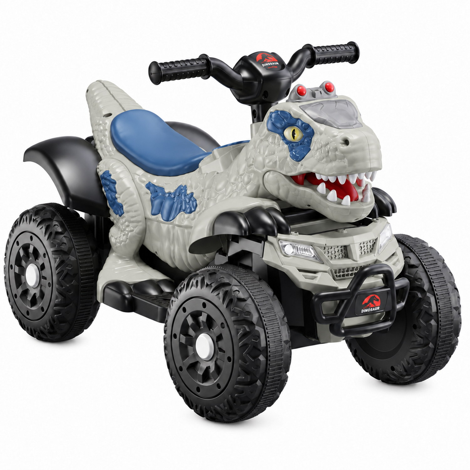 Moto a Batería Infantil 4Dino Adventure Gris