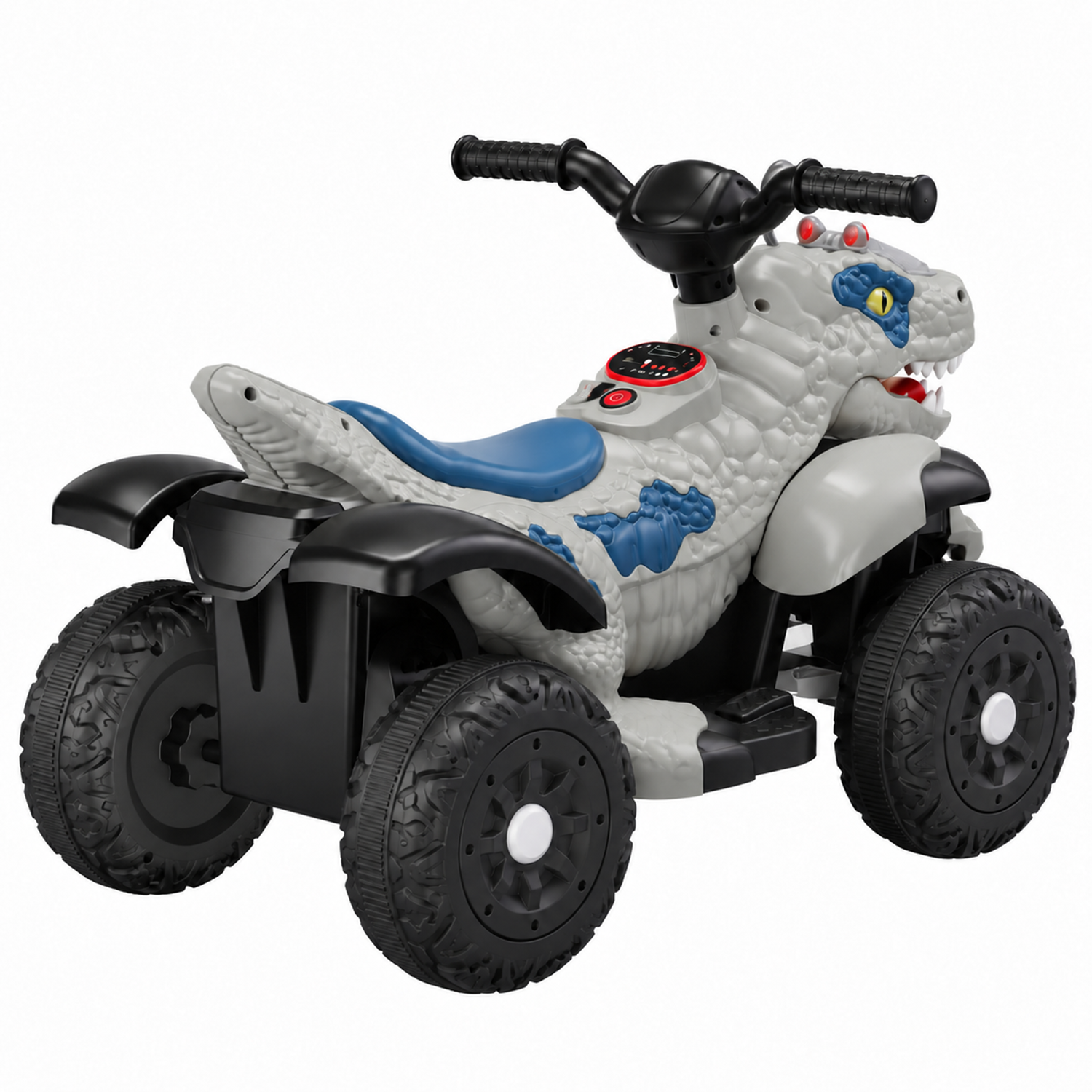 Moto a Batería Infantil 4Dino Adventure Gris