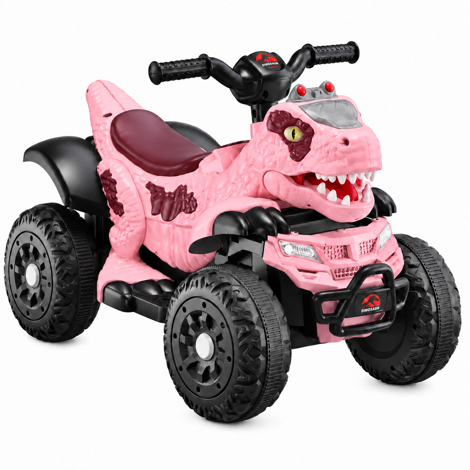 Moto a Batería Infantil 4Dino Adventure Rosado