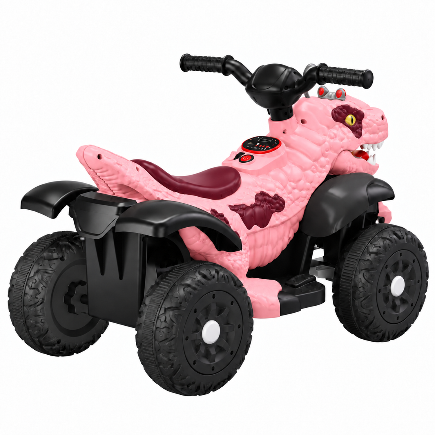 Moto a Batería Infantil 4Dino Adventure Rosado