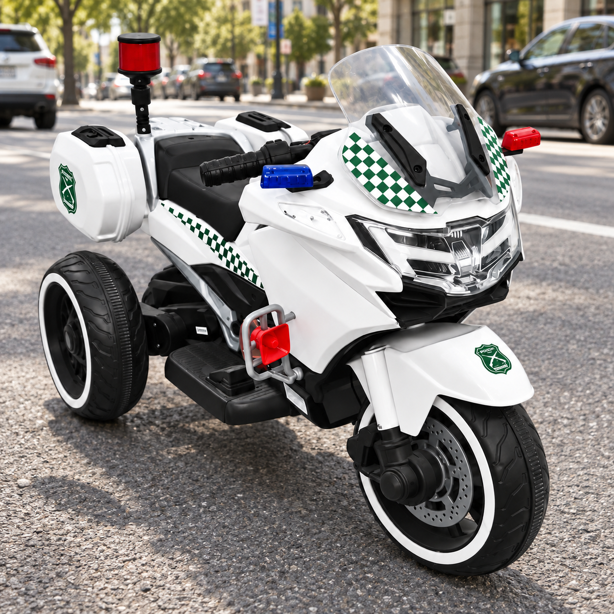 Moto a Batería Infantil Carabinero