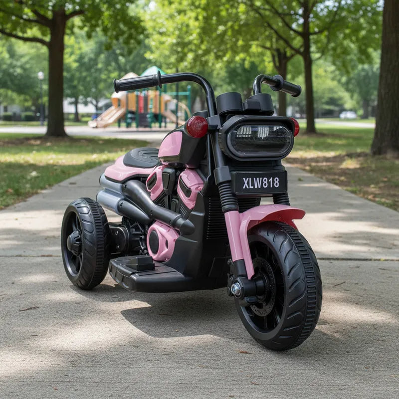Trimoto ChopperHarley 2.0 Niñas Infantil 6V a Batería Rosa