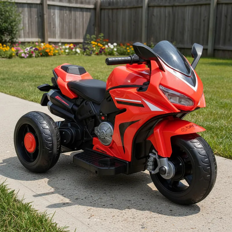 Trimoto BigTrail Niños Infantil 6V a Batería Roja