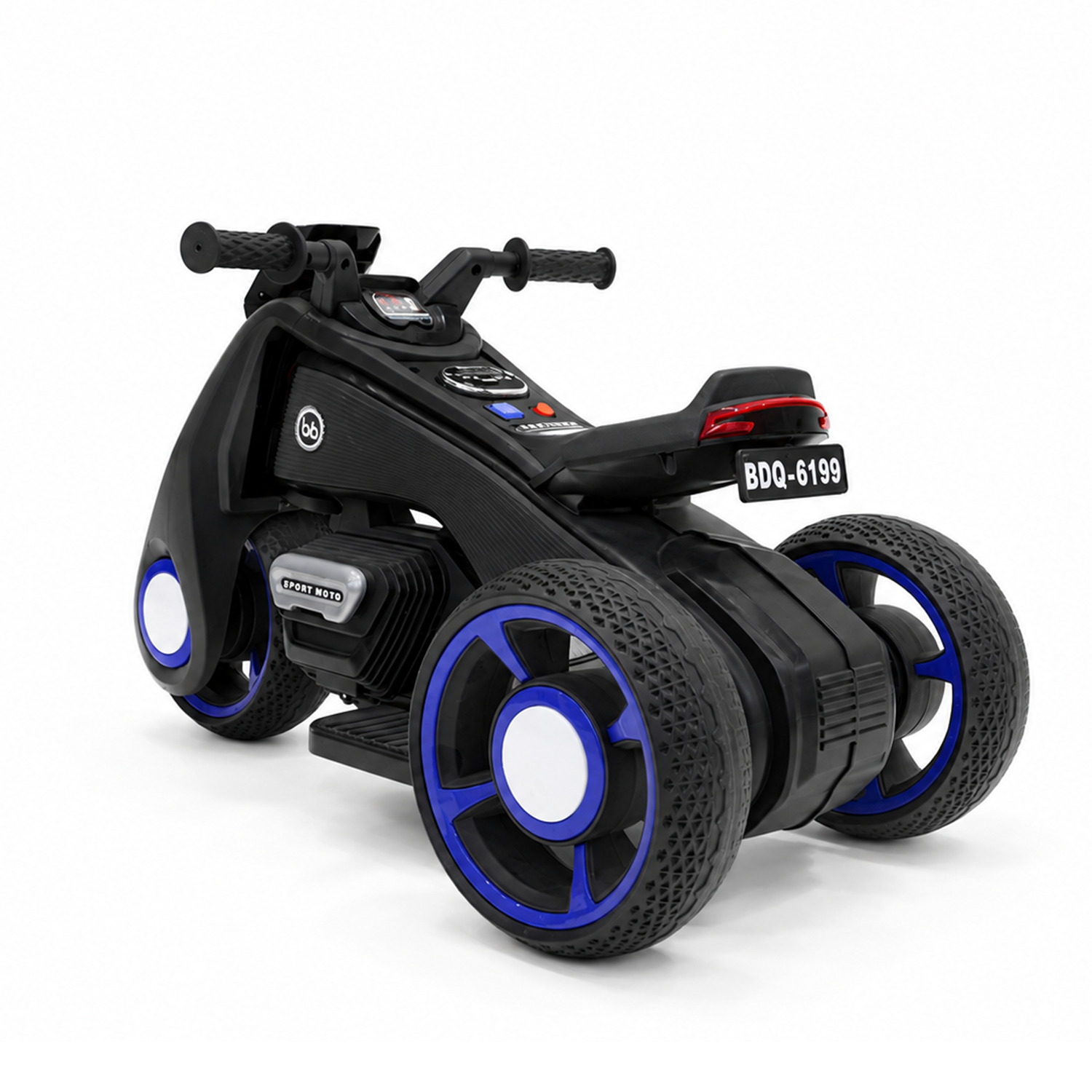 Moto a Batería Infantil BWMotor Negra