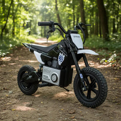 Moto Eléctrica Minicross 24V Niños y Niñas Infantil Negro