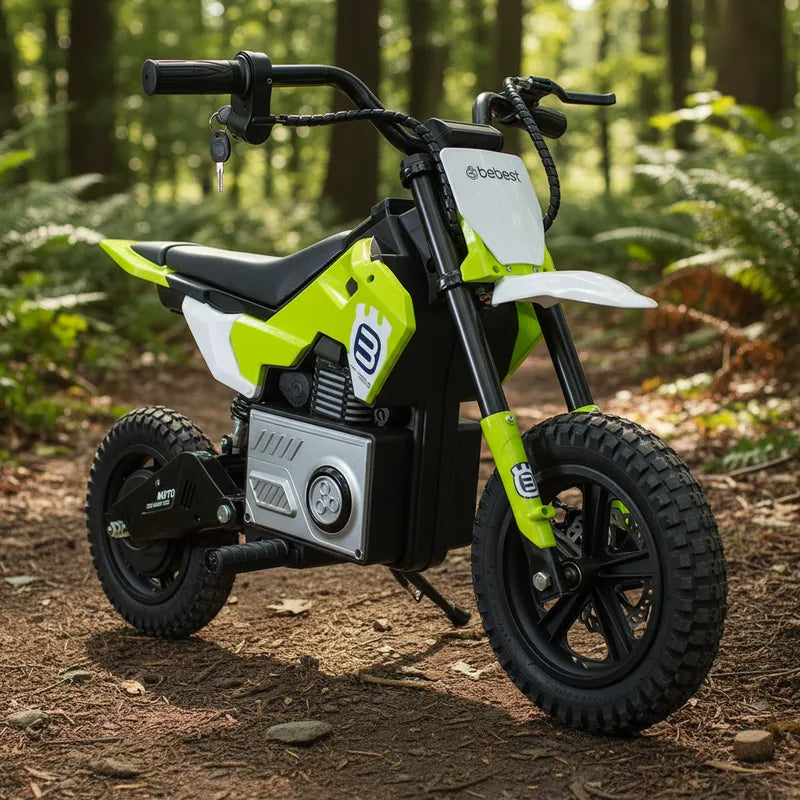 Moto Eléctrica Minicross 24V Niños y Niñas Infantil Verde