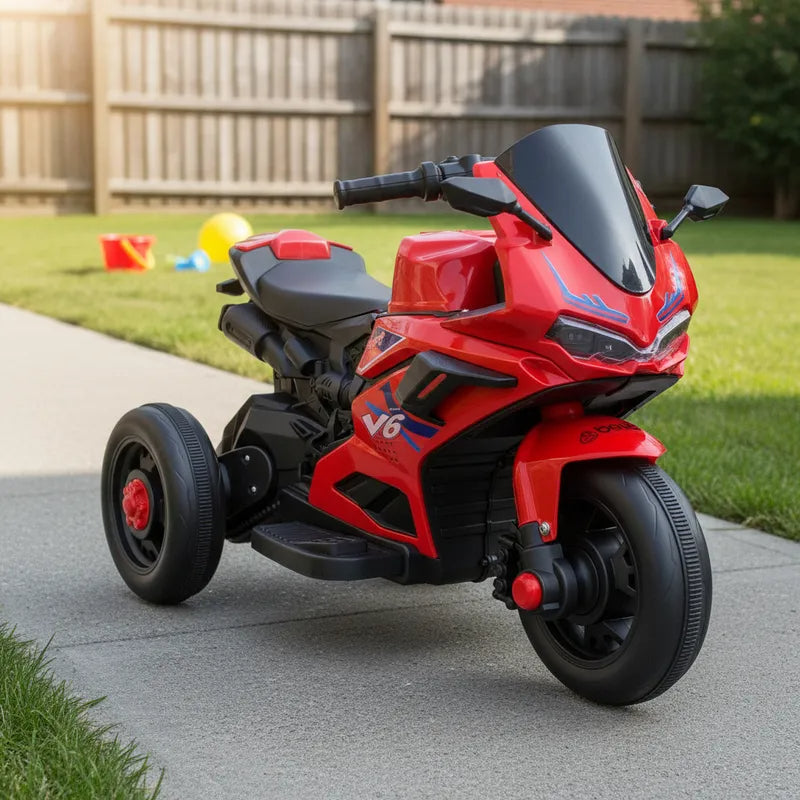 Trimoto MotoGP Niños Infantil 6V a Batería Rojo