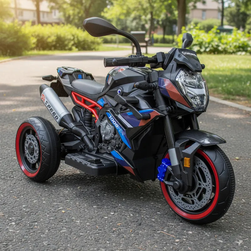 Trimoto V9 Supersport Niños Infantil 12V a Batería Rojo