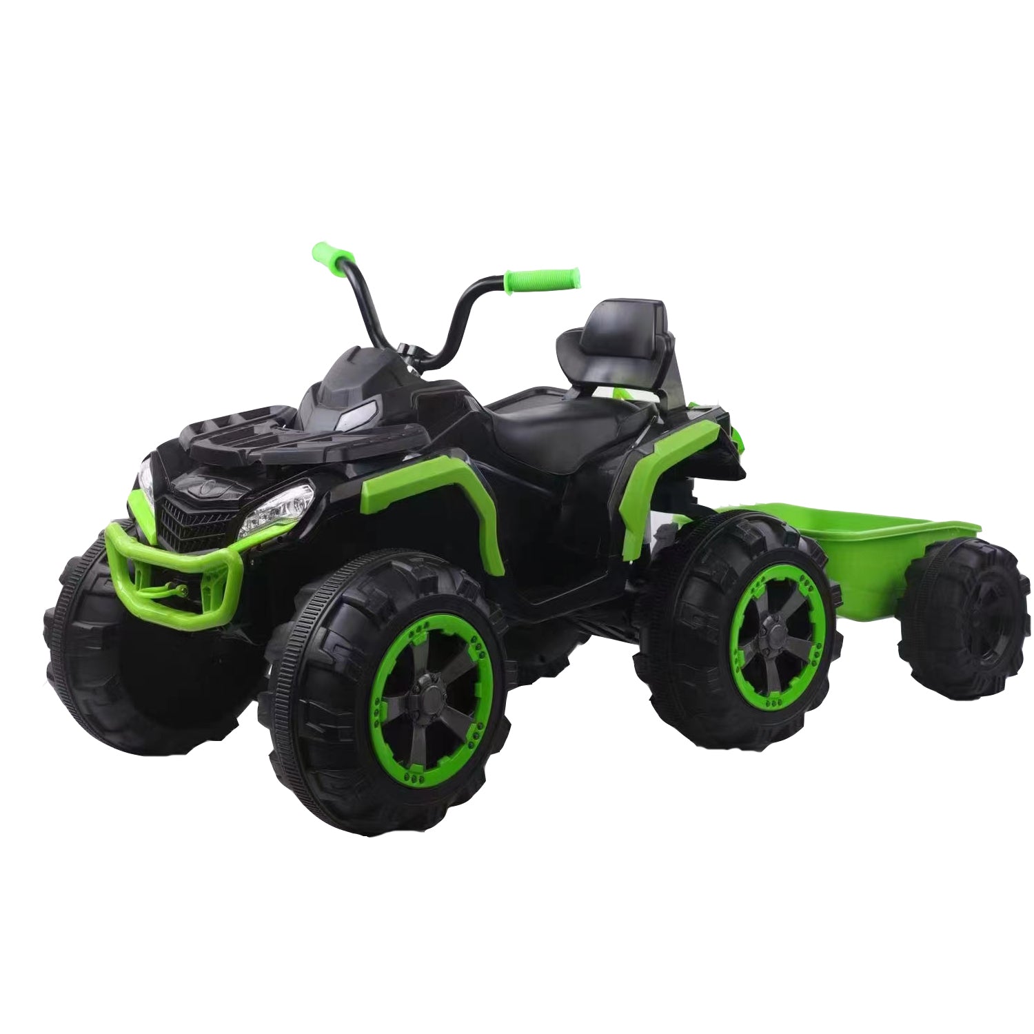 Cuatrimoto a Batería Bebesit QUAD con carro - Verde