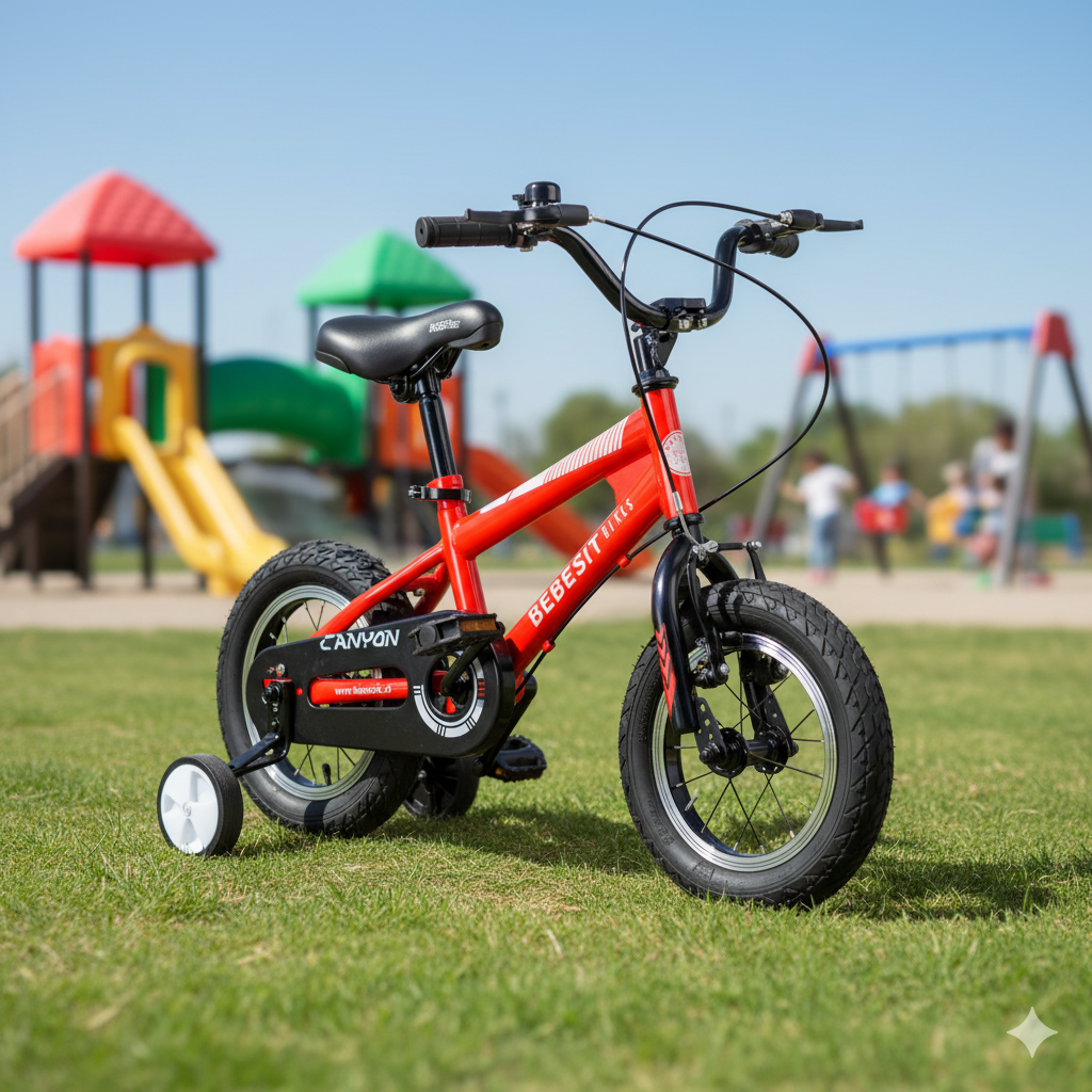 Bicicleta Infantil Canyon Aro 12 Roja
