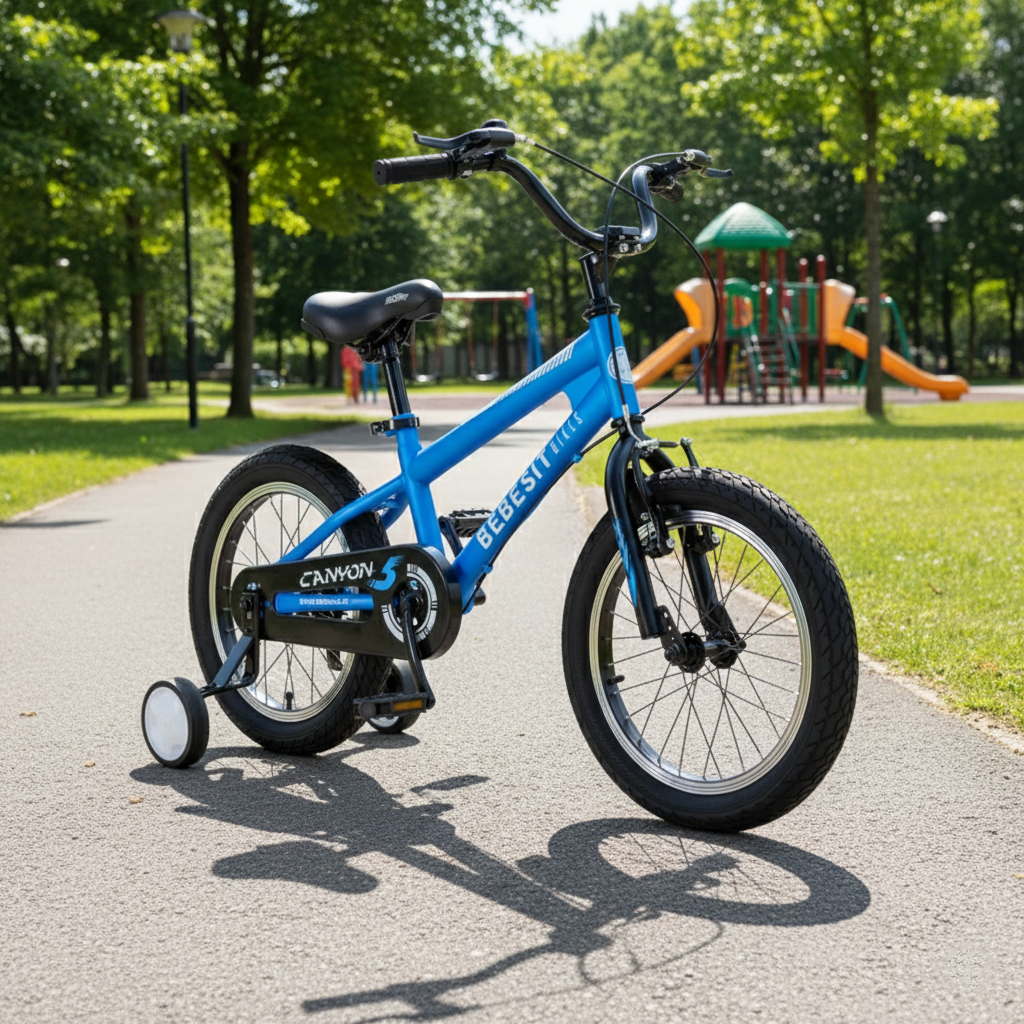 Bicicleta Infantil Canyon Aro 16 Azul