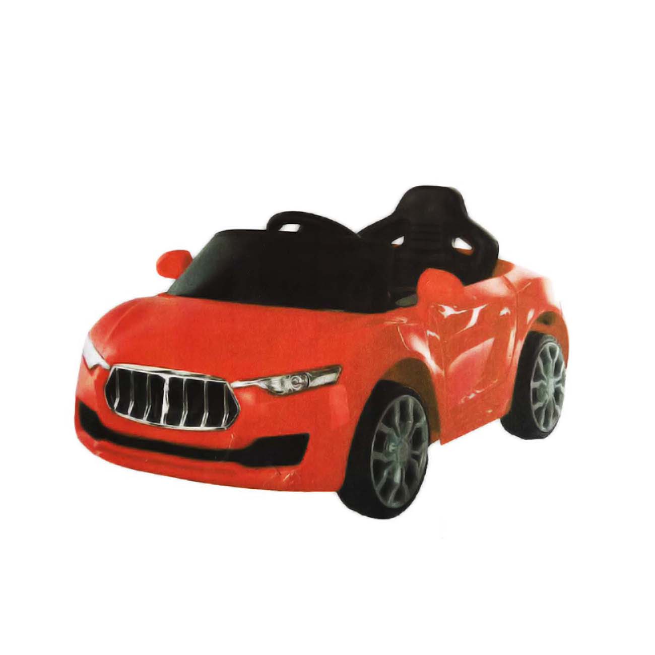 Auto a Bateria Cabrio 6V Rojo Bebesit