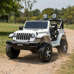 Camioneta Eléctrica Renegade Blanco Bebesit