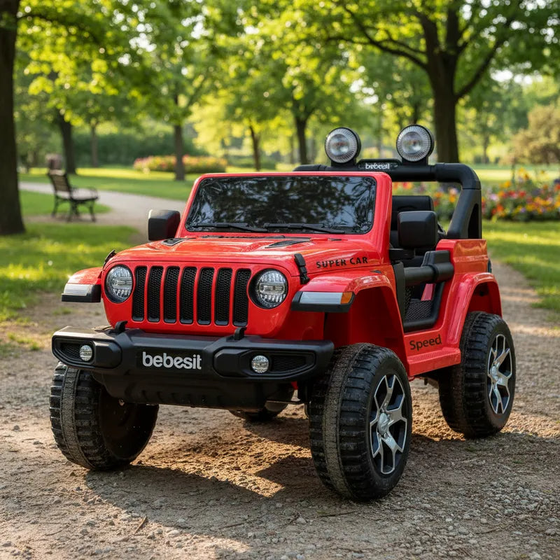 Camioneta Eléctrica Renegade Rojo Bebesit
