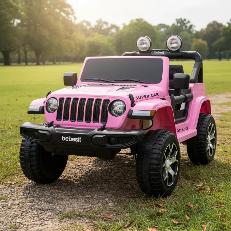 Camioneta Eléctrica Renegade Rosa Bebesit