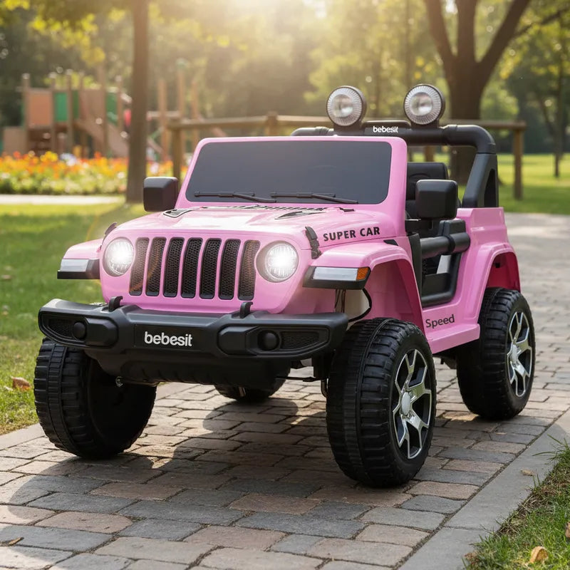 Camioneta Eléctrica Renegade Rosa Bebesit