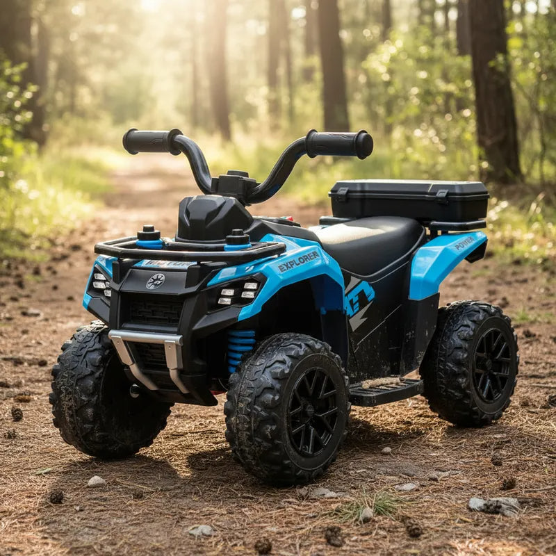 Cuatrimoto a Batería Quad SX Azul