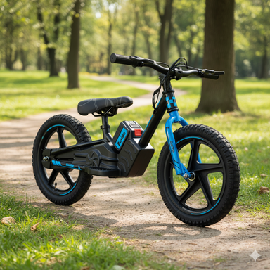 Bicicleta Eléctrica BeRide Aro 12 Azul
