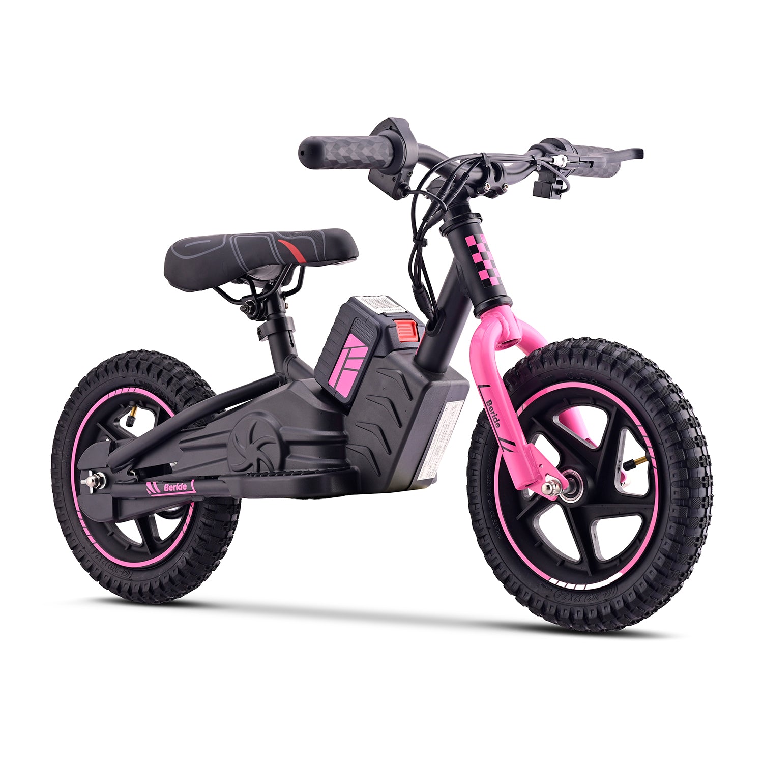 Bicicleta Eléctrica BeRide Aro 12 Rosada