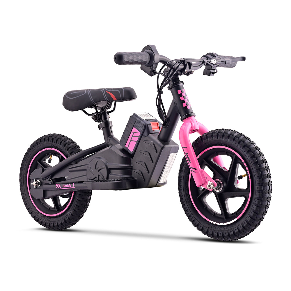 Bicicleta Eléctrica BeRide Aro 12 Rosada