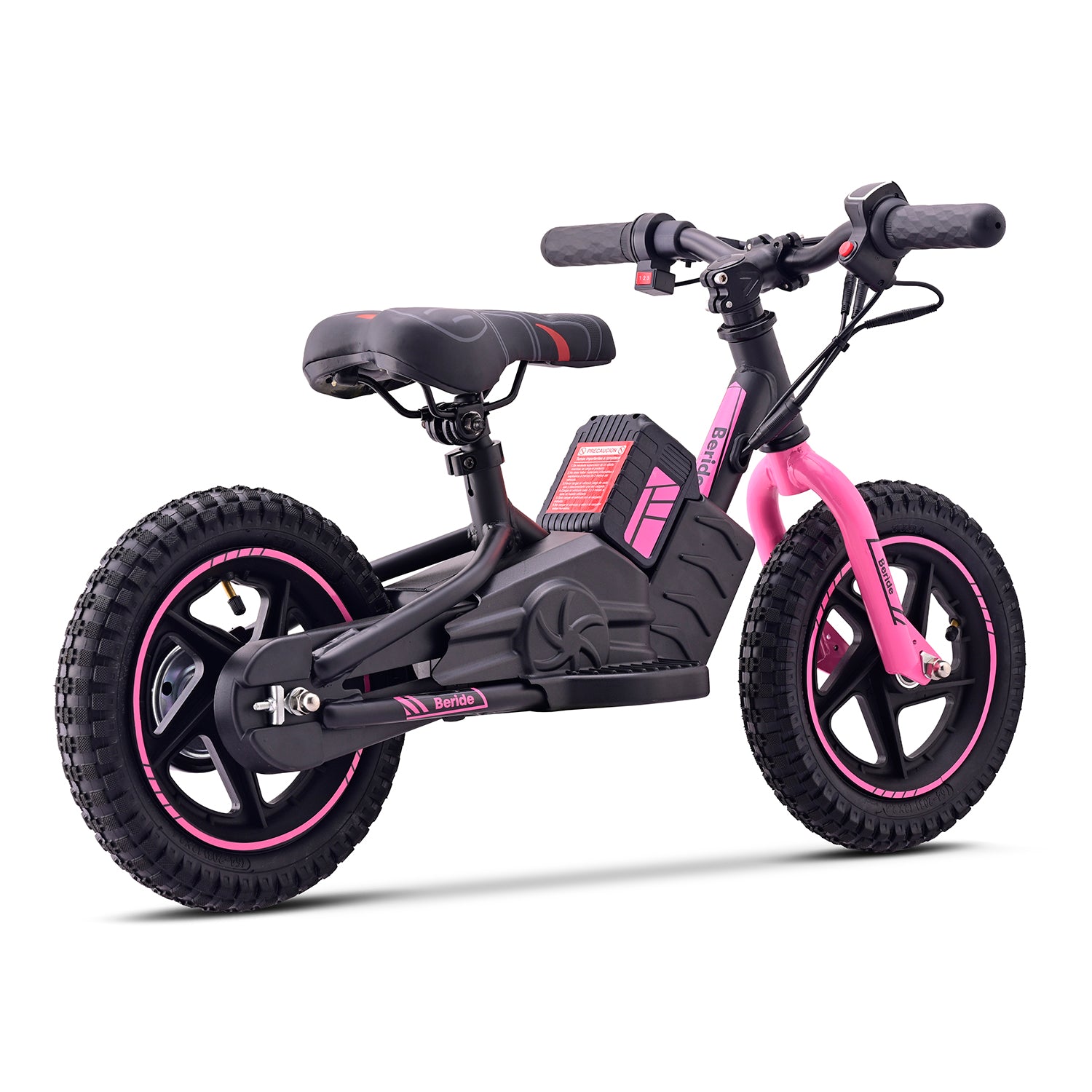 Bicicleta Eléctrica BeRide Aro 12 Rosada