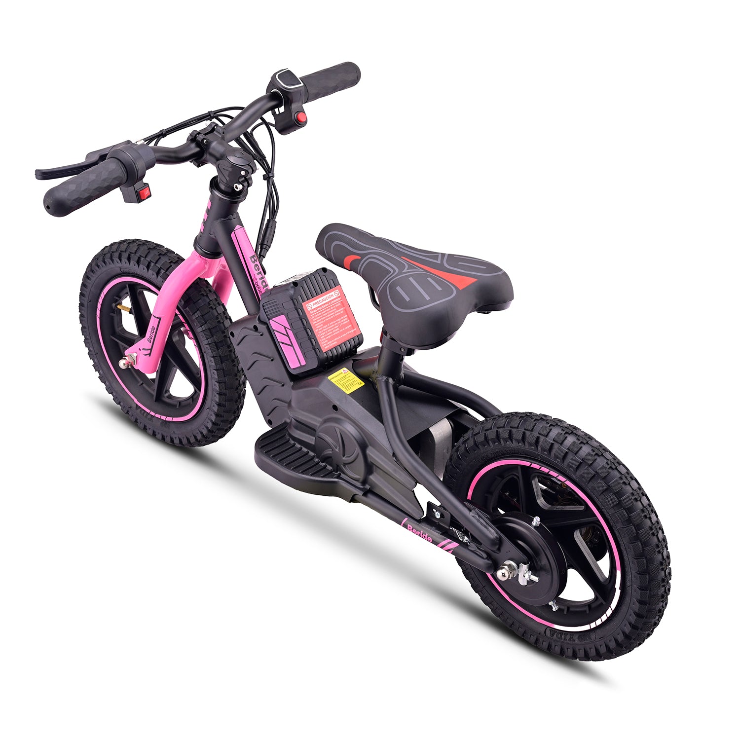 Bicicleta Eléctrica BeRide Aro 12 Rosada