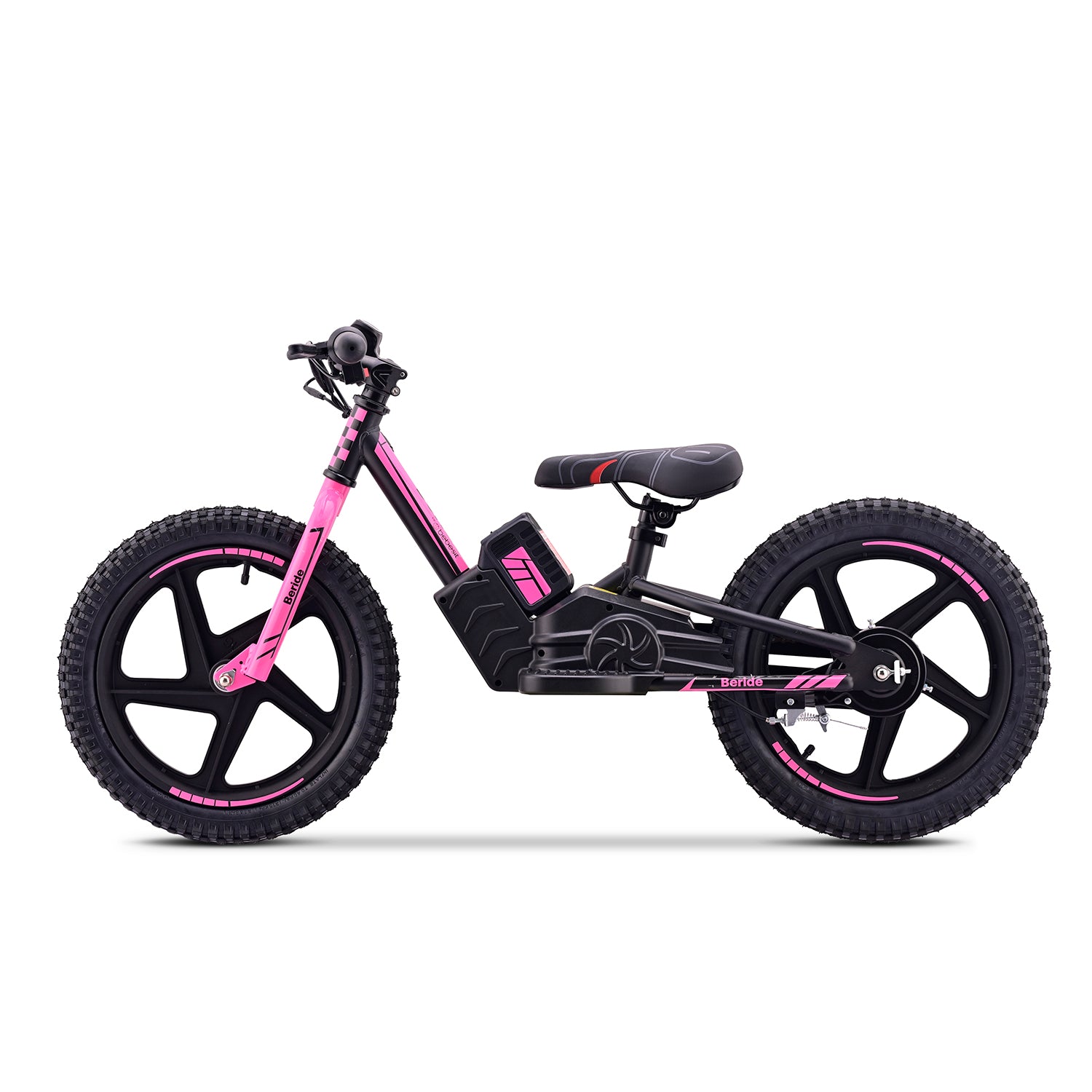 Bicicleta Eléctrica BeRide Aro 16 Rosada