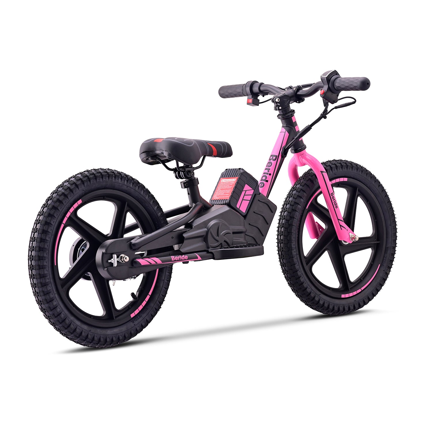 Bicicleta Eléctrica BeRide Aro 16 Rosada