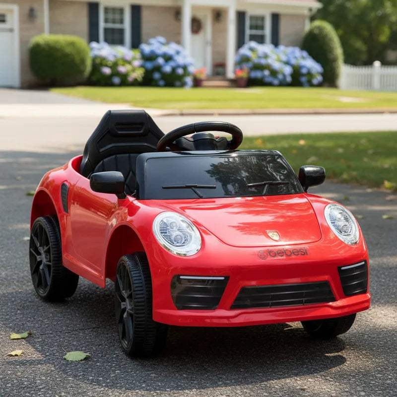 Auto Deportivo Eléctrico Race Rojo Bebesit