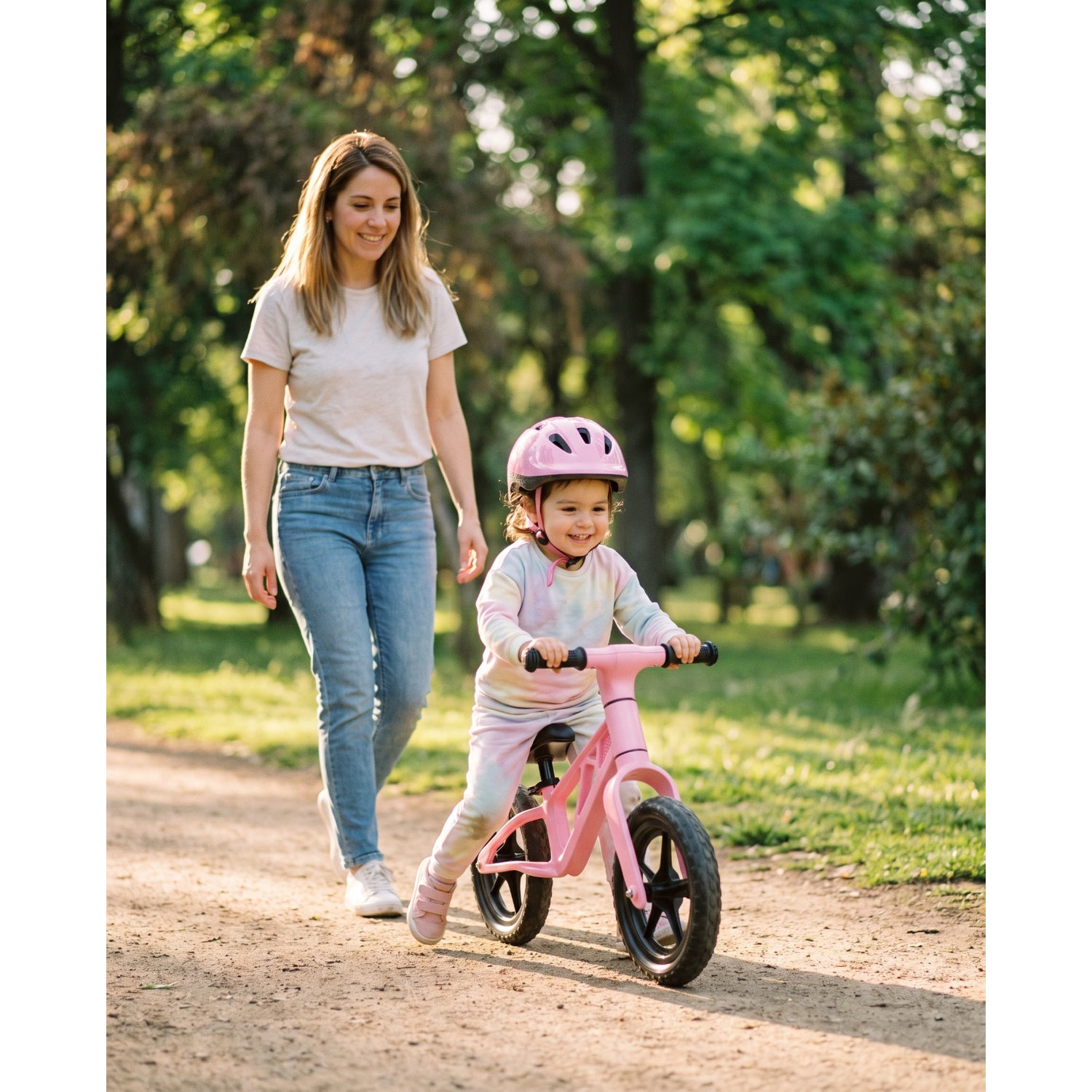 Bicicleta de Aprendizaje Go Rosa Bebesit