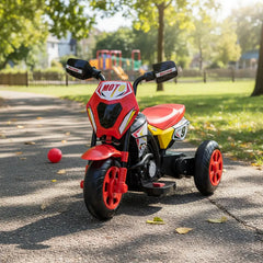 Moto Eléctrica Cross Rojo Bebesit