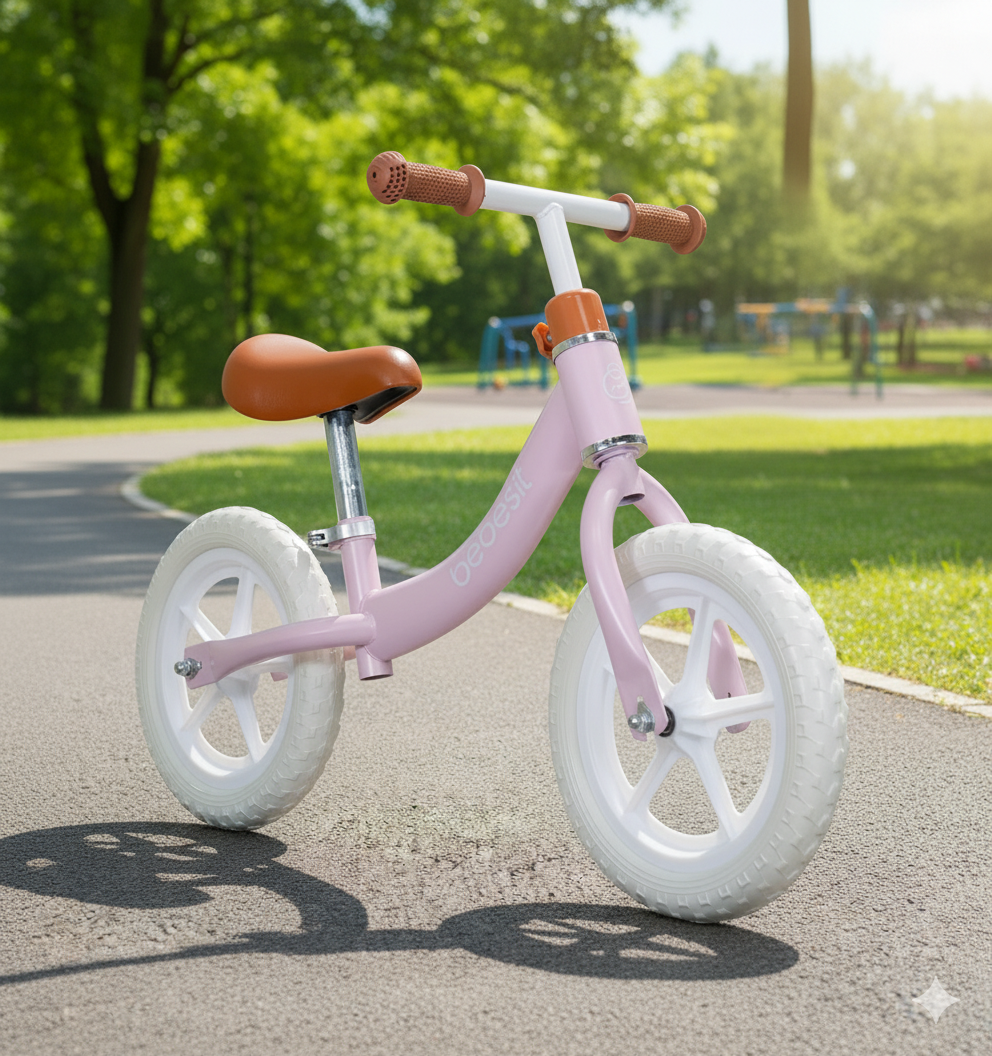 Bicicleta De Aprendizaje Ride Rosado Bebesit