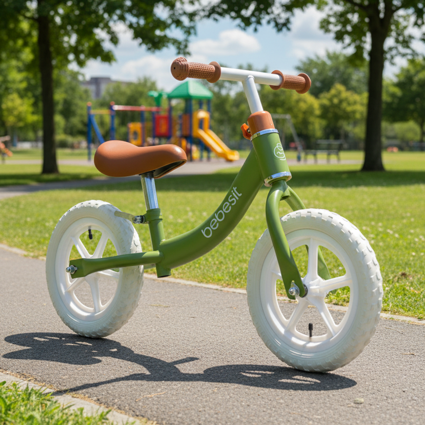 Bicicleta De Aprendizaje Ride Verde Bebesit